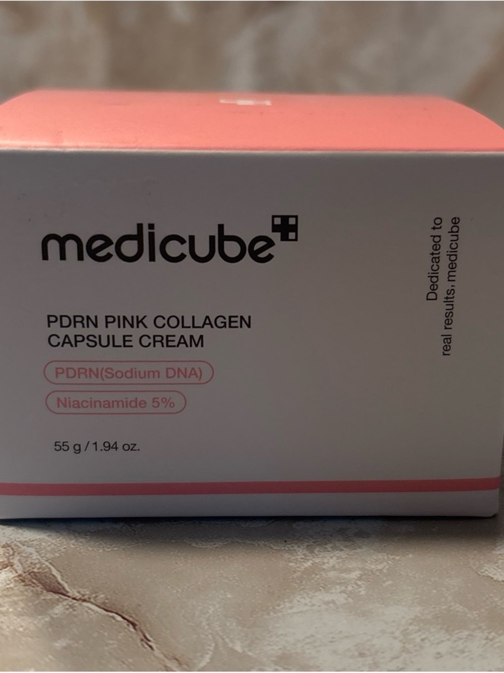 Medicube PDRN Pink Collagen Capsule Cream — Pink Moisturizing Face Cream